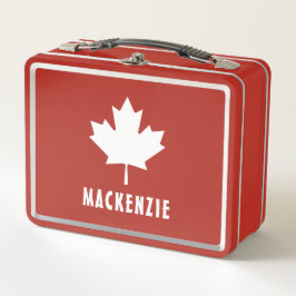 Canadá Día Rojo Blanco Bandera Canadiense Nombre d