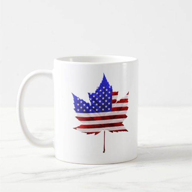 Canadá / EE.UU. Cups de tazas Personalizado US Sou (Izquierda)