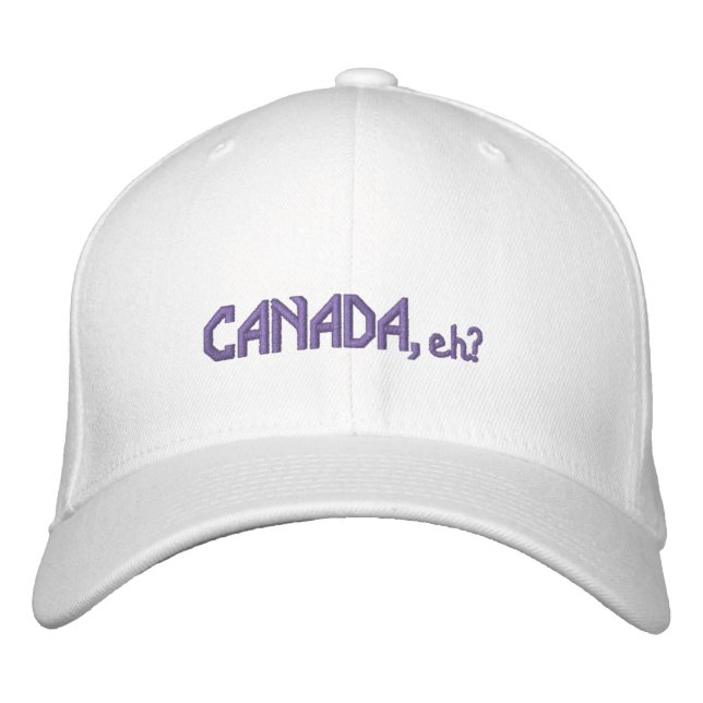 CANADÁ, ¿eh? Gorra bordada (Anverso)