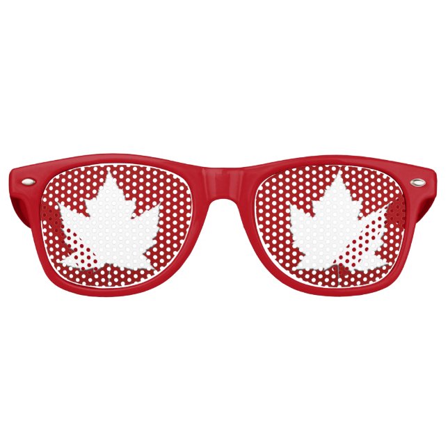 Canadá Gafas de sol Diversión Canadá Regalo de tra (Anverso)