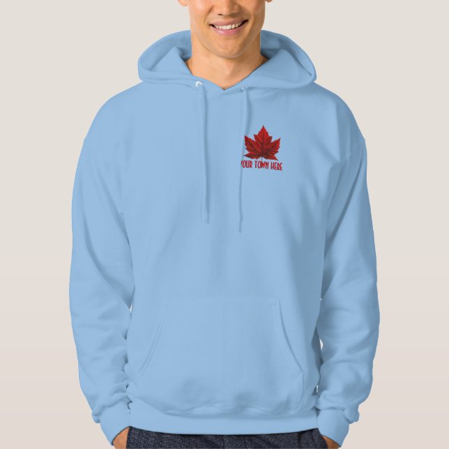 Canadá Hoodie Personalizado Canadá Chaquetas Hoode (Anverso)