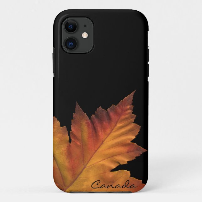 Canadá IPhone 5 Funda Canada Autumn Maple Leaf Fun (Reverso)