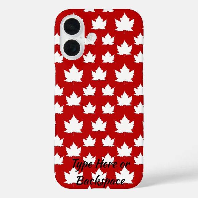 Canadá iPhone 8 / 7 Fundas Souvenirs de Canadá (Reverso )
