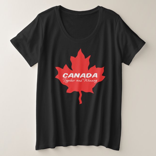 Canadá juntos y ganando (Anverso del diseño)