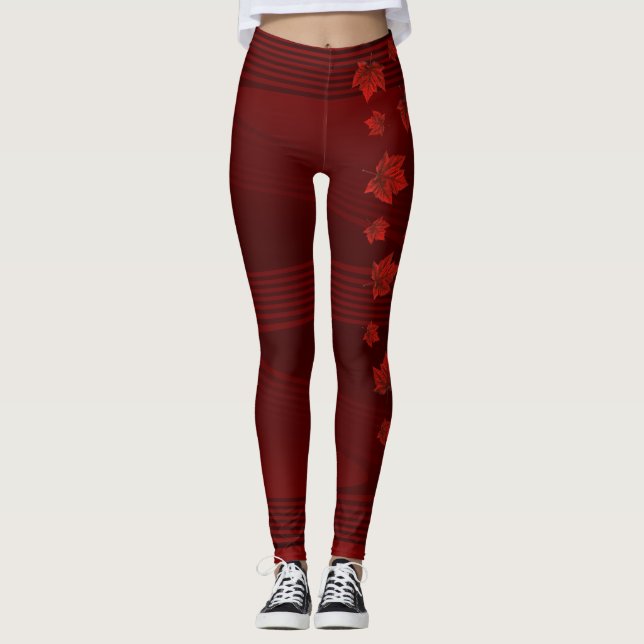 Canadá Leggings Canada Souvenir Pants (Anverso)