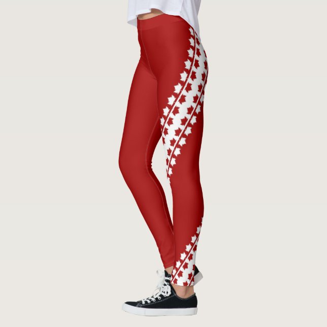 Canadá Leggings Sporty Canada Stretchy Pants (Izquierda)