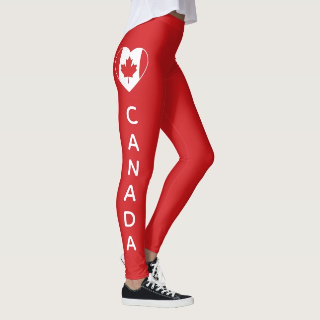 CANADÁ Love personalizados leggings (Derecha)