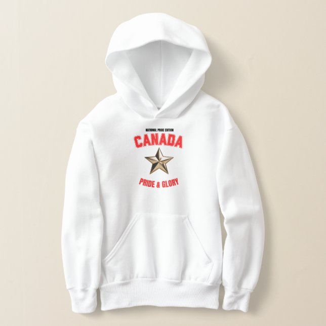 Canada National Pride Edition Kids Hoodie (Distribución )