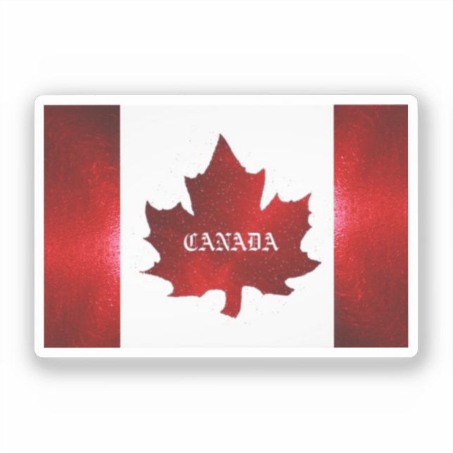 canada pegatina (Anverso)