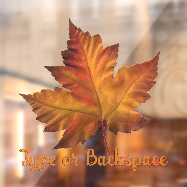 Canadá Pegatina Personalizado Maple Leaf Decal (Hoja 2)