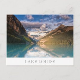 Canadá: postal de Lake Louise con texto