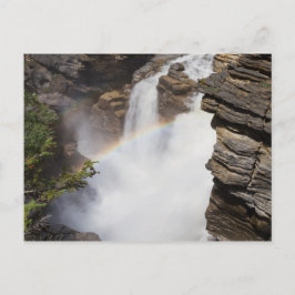 Canadá: postal de las cataratas de Athabasca