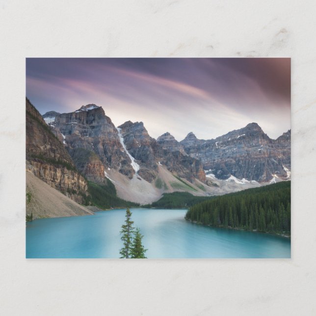 Canadá - Postal No. 2 del lago Moraine (Anverso)