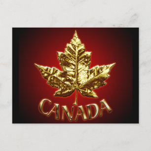 Canadá Postales de recuerdo con tarjetas de bander