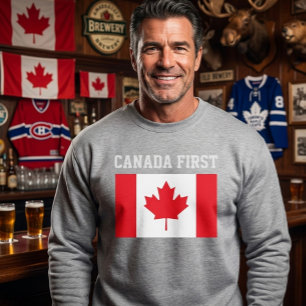 Canadá Primero. Canadá Conservador. Sudadera