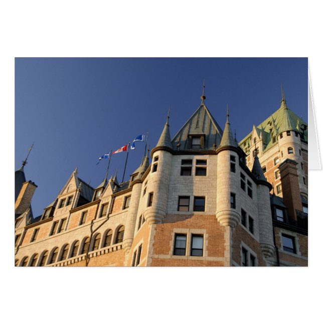 Canadá, Quebec, Ciudad de Quebec. Fairmont Chateau (Anverso (Horizontal))