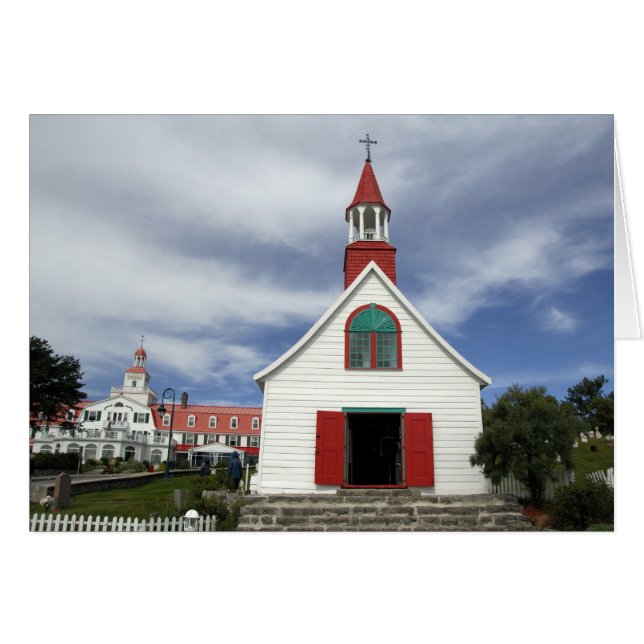 Canadá, Quebec, Tadoussac. Petite Chapelle, (Anverso (Horizontal))