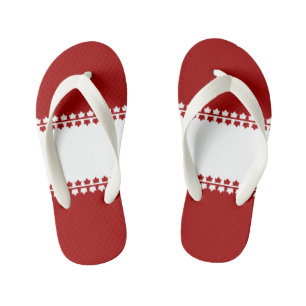 Canadá: sandalias "flop" volteadas para niños con