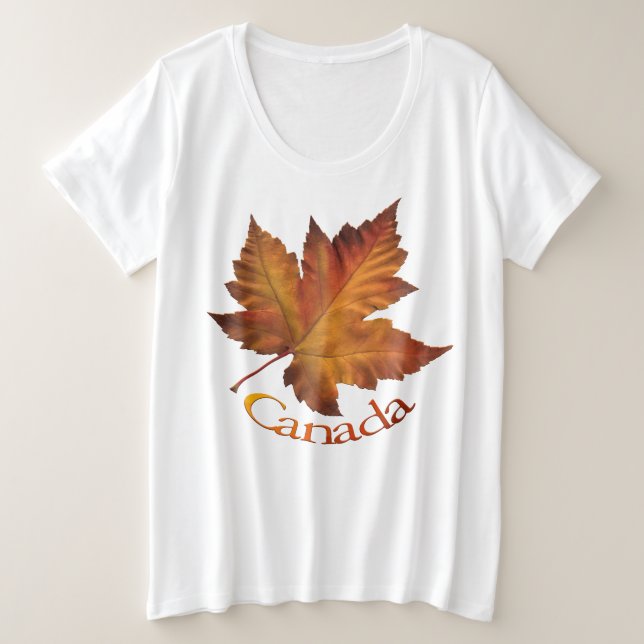 Canada Shirt Plus Size Canada Baseball Jersey (Anverso del diseño)