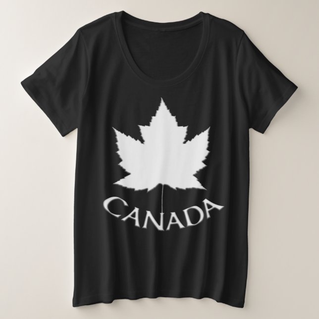 Canada Shirt Plus Size Canada Baseball Jersey (Anverso del diseño)