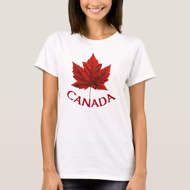 Canadá Souvenir Tank Top Canada Maple Leaf Tops (Anverso)