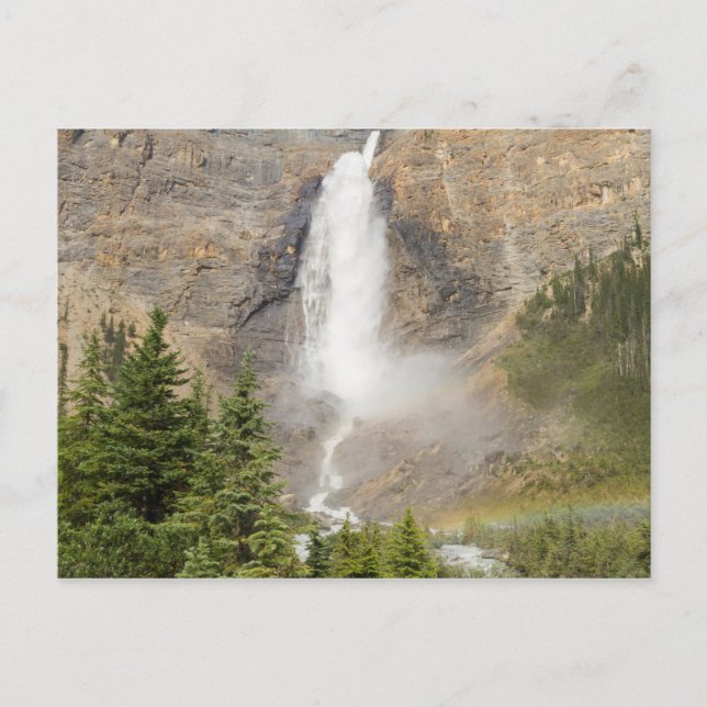 Canadá: Tarjeta postal de Takakkaw Falls (Anverso)