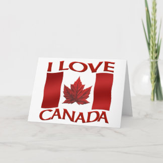 Canadá Tarjetas Canadá Bandera Personalizado de ta