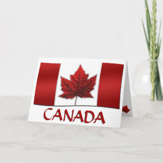 Canadá Tarjetas Canadá Bandera Personalizado de ta
