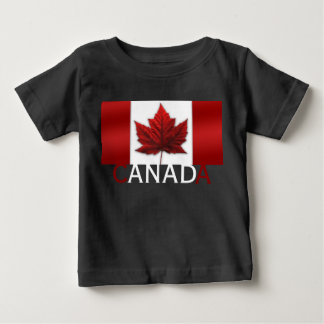 Canadiense Bandera Bebé con camiseta de hoodie de 