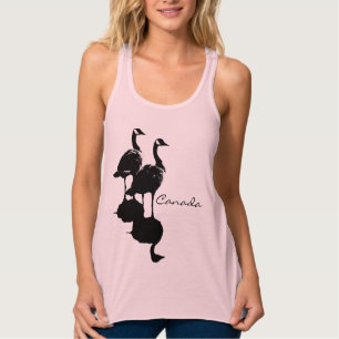 Canadiense de recuerdo de oca Top Women's Canada T