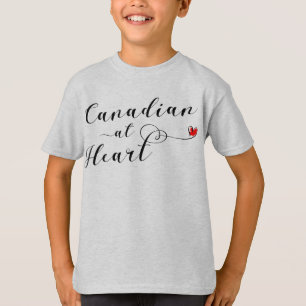 Canadiense en la camiseta Heart Tee, Canadá