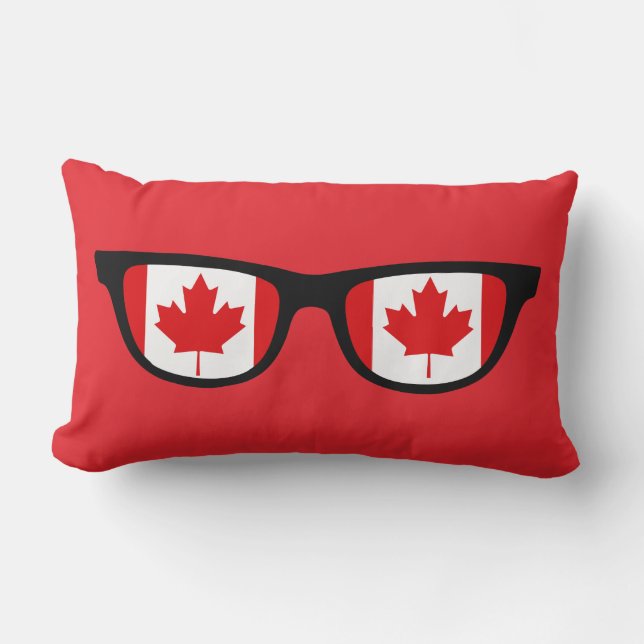 Canadienses Sombras personalizado tiran almohadas (Anverso)