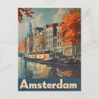 Canal Charm: La postal antigua de Ámsterdam