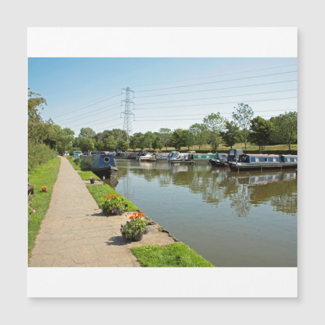 Canal de Macclesfield Superior Poynton Cheshire (Anverso)