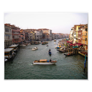 Canal de Venecia, Italia - impresión de la foto