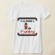 Canal Funky Pixel Art T-Shirt Tank Top