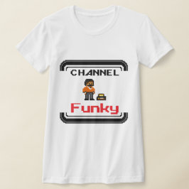Canal Funky Pixel Art T-Shirt Tank Top
