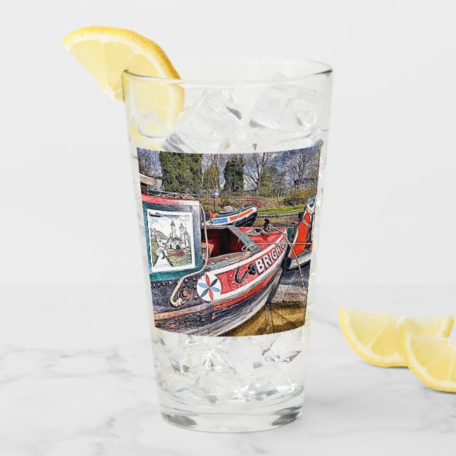 CANAL NARROWBOATS (Anverso (hielo))