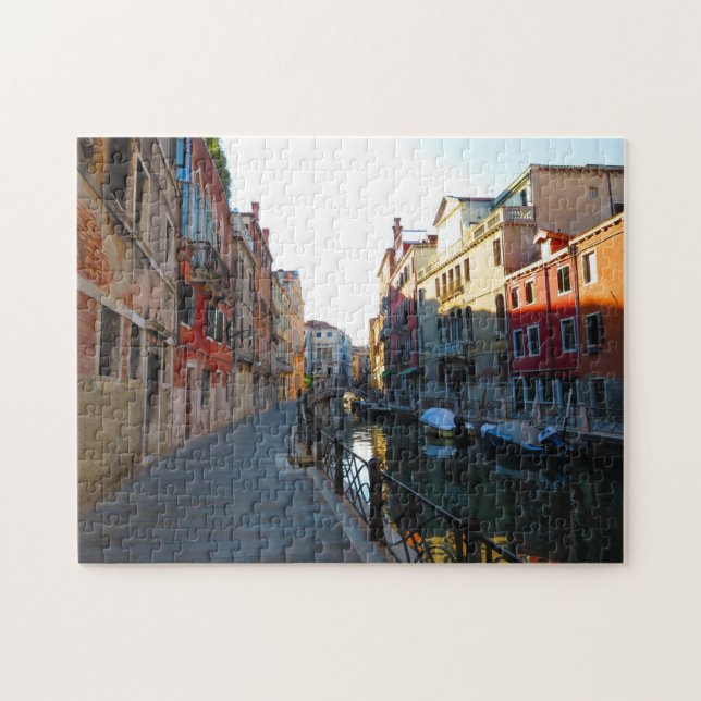 Canal oculto en Venecia - Puzzle (Horizontal)