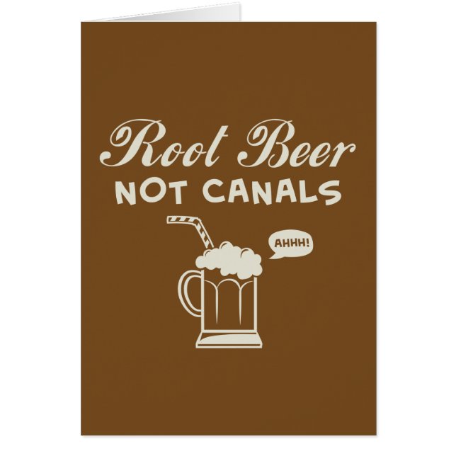 Canales de la cerveza de raíz no (Frente)