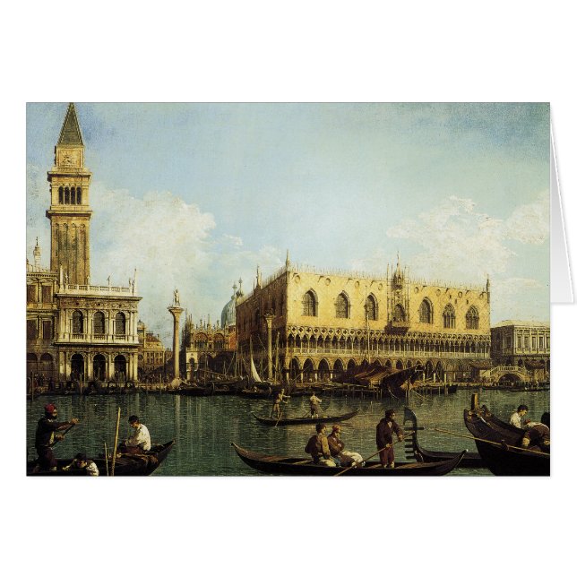 Canaletto el embarcadero (Anverso (Horizontal))