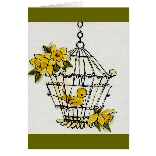 Canario y Dafodills (Frente)