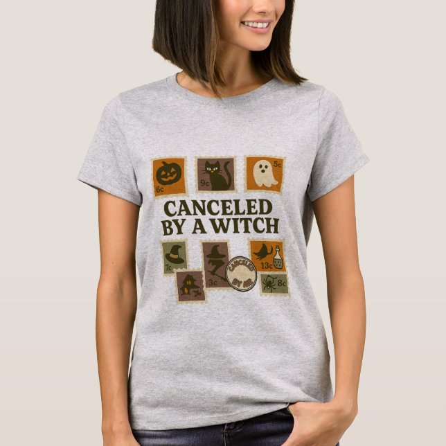 Cancelado por una camiseta con sello de bruja de H (Anverso)