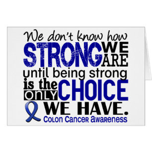 Cáncer de colon cómo es fuerte somos