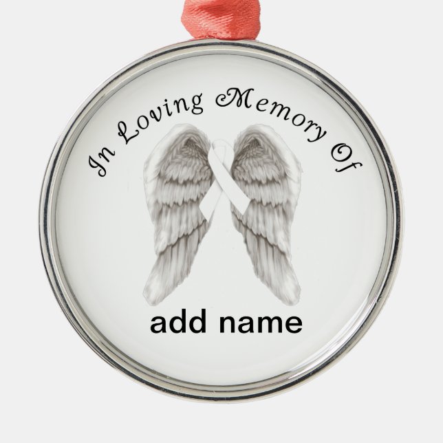 Cáncer de hueso conmemorativo del ornamento del (Frente)