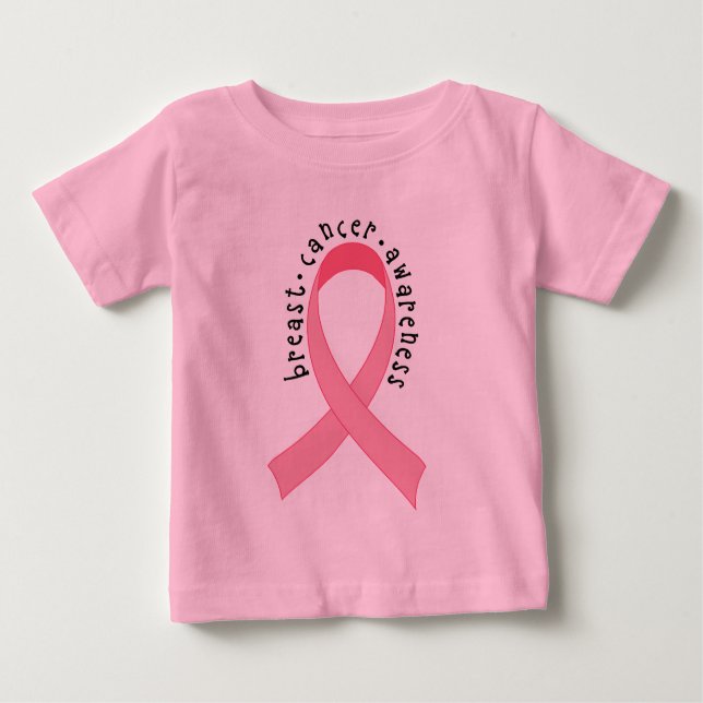 Cáncer de mama Cinta rosada Cebolla Camiseta (Anverso)