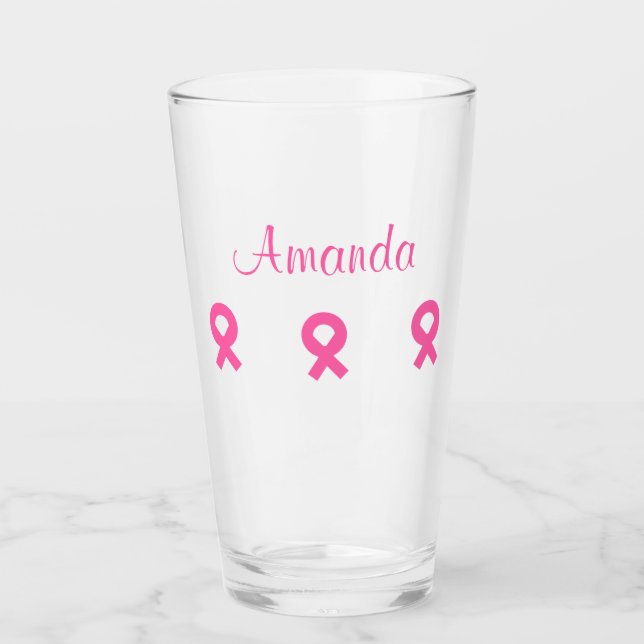 Cáncer de Mama De Cinta Rosa (Nombre) 4Amanda (Anverso)