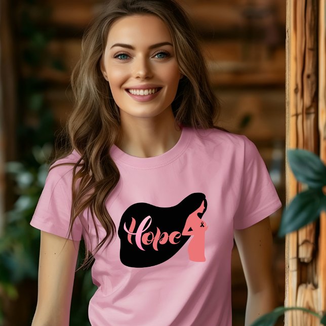 Cáncer de Mama Esperan Animar Camiseta (Subido por el creador)