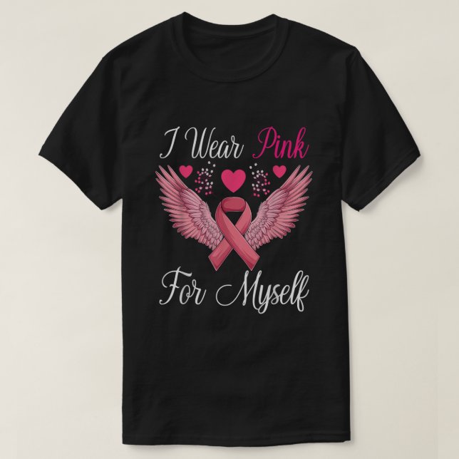 Cáncer de mama Sensibilización Camisa Cáncer de Ma (Diseño del anverso)