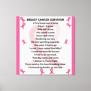 CÁNCER DE MAMA SUPERVIVIENTE Arte Muro